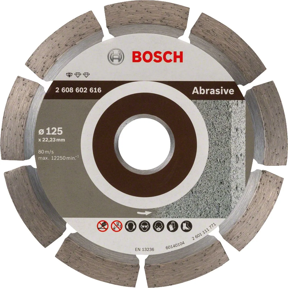 Bosch Diamantdoorslijpschijf Standard 125mm