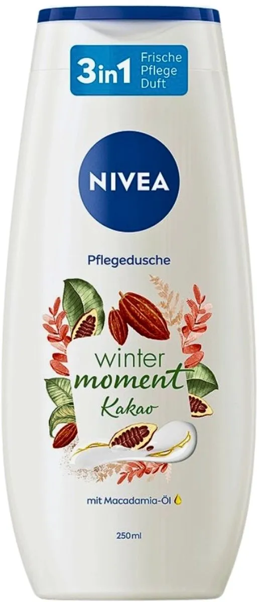 NIVEA Winter Moment Cacao Douchegel 250ml - 20 Stuks