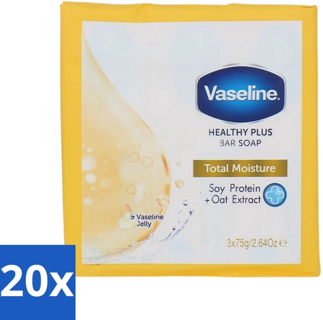 Vaseline Total Moisture Zeeptablet 20 Stuks