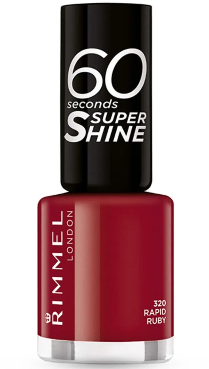 Rimmel London 60 Seconds Nagellak 320 Rapid Ruby 8ml
