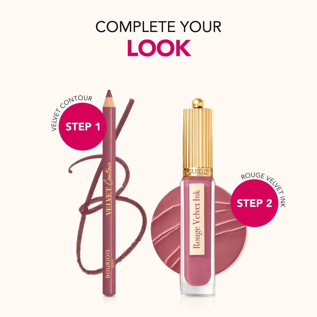 Bourjois Rouge Velvet Ink Lippenstift 3.5ml - 023 Pink Par-Tea