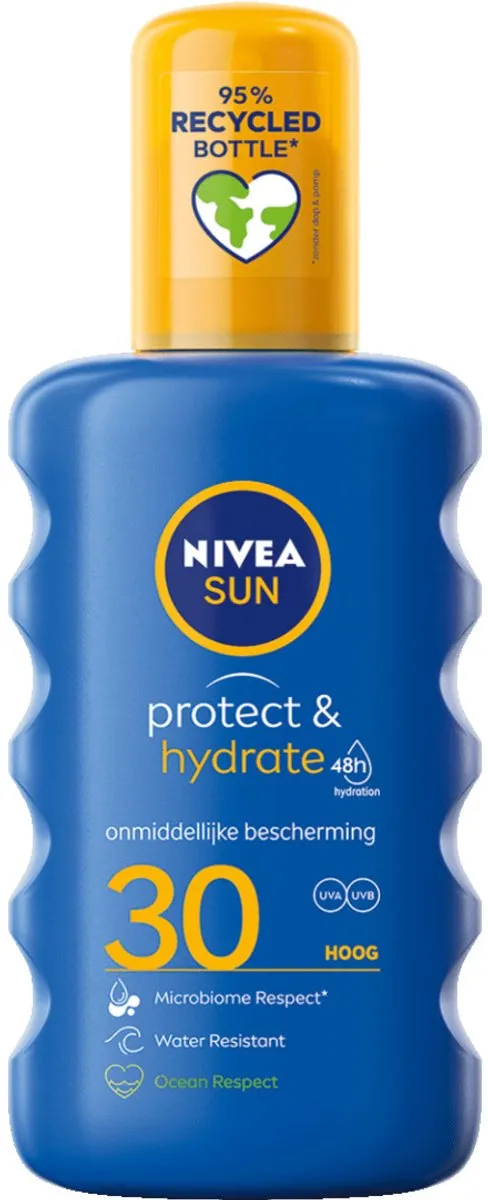NIVEA SUN Protect & Hydrate Zonnebrandspray SPF 30 200ml - afbeelding 6 van 6