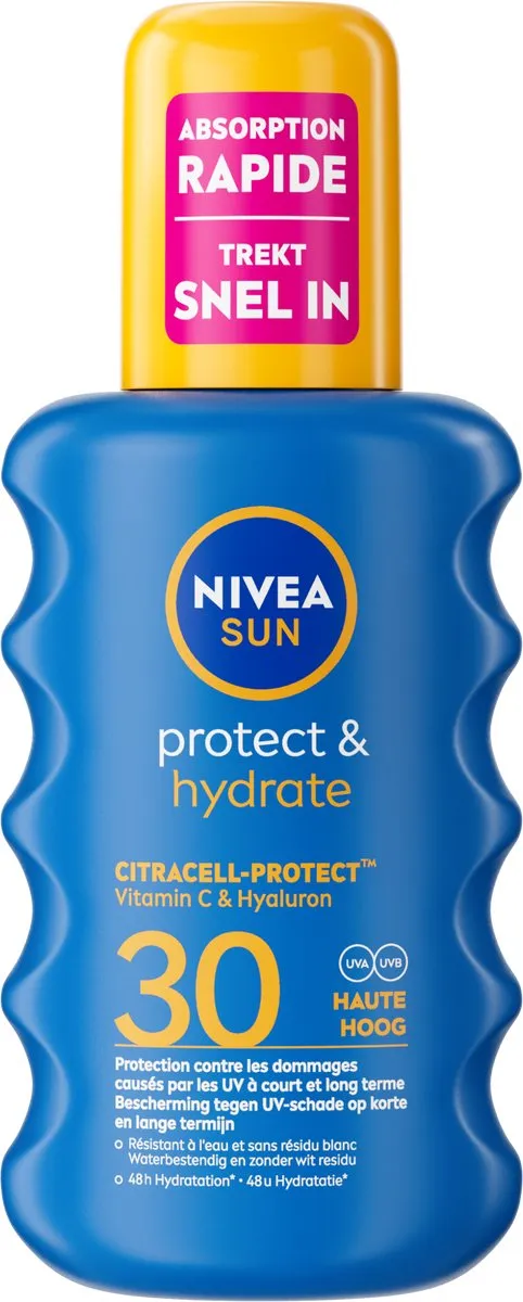 NIVEA SUN Protect & Hydrate Zonnebrandspray SPF 30 200ml