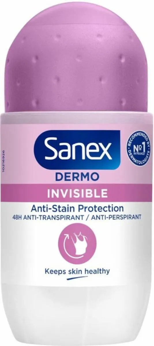 Sanex pH Balance Dermo Roller Invisible - 300ml (6x50ml)