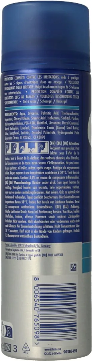 Gillette Series Hydraterende Scheergel Preps 200ml