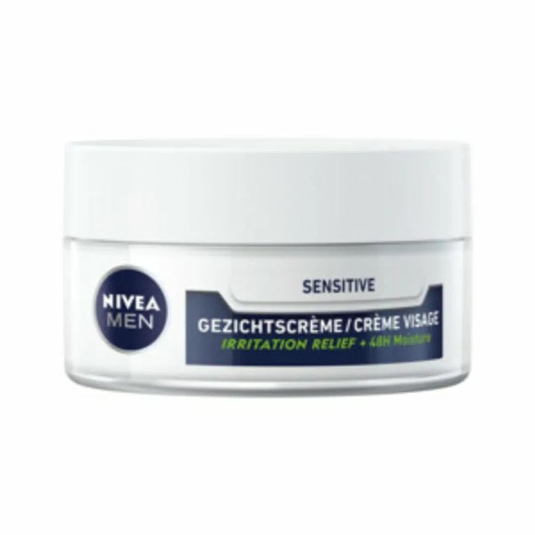 NIVEA MEN Sensitive Dagcrème 50ml - 200ml (4x50ml)