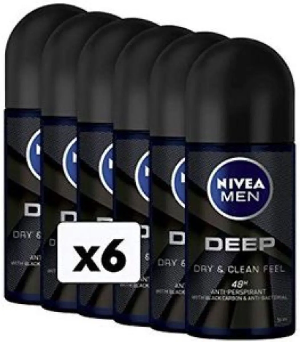 NIVEA Men Deep 48H Deo Roller