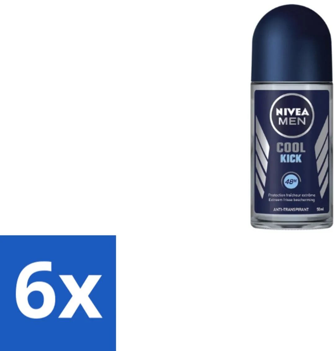 NIVEA Men Cool Kick Deodorant Roller