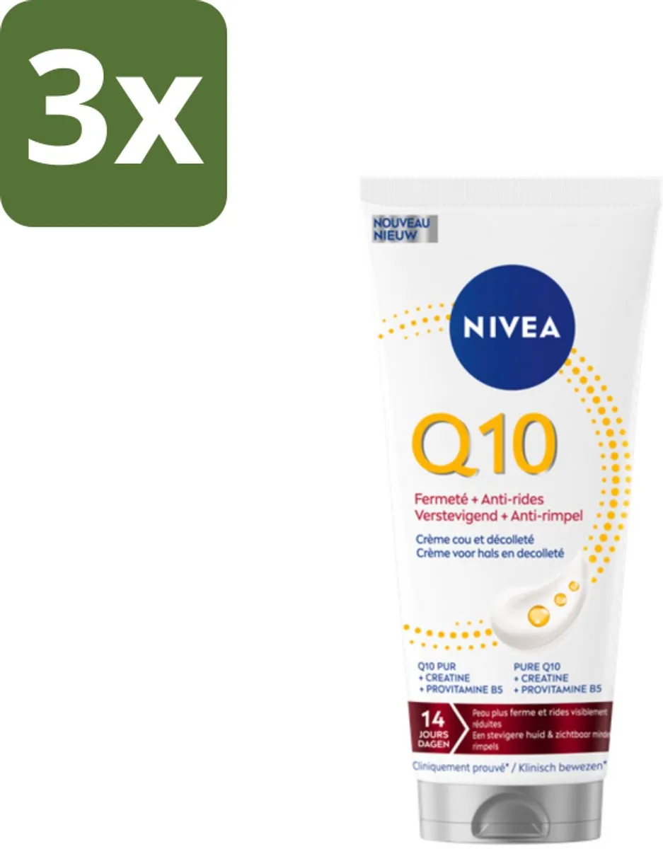 NIVEA Neck & Decolleté Crème Q10 600ml