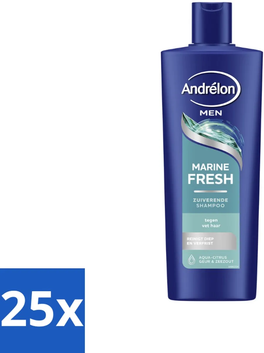 Andrélon Men Marine Fresh Shampoo 400ml
