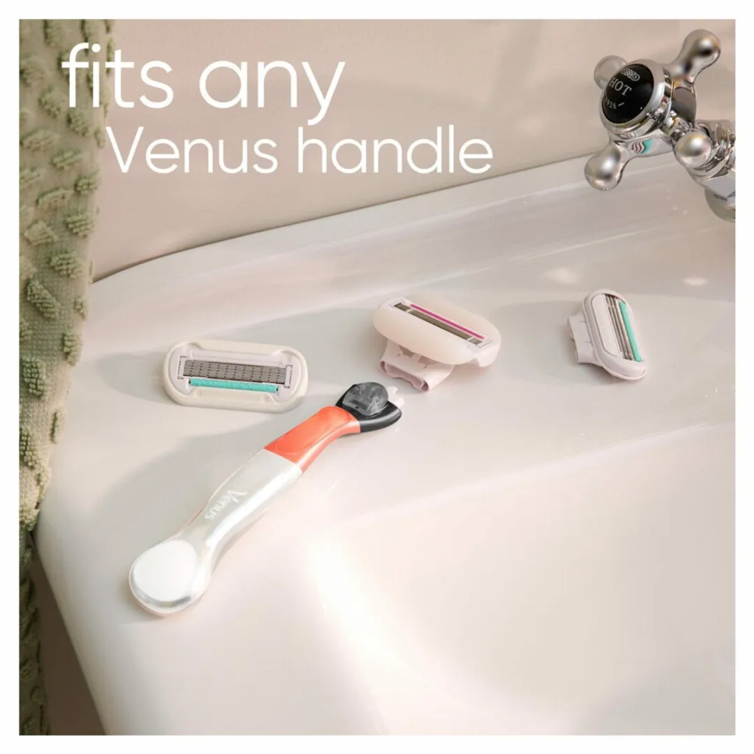 Gillette Venus Comfortglide Strawberry Scheermesjes - 5 Bladen - 3 Stuks