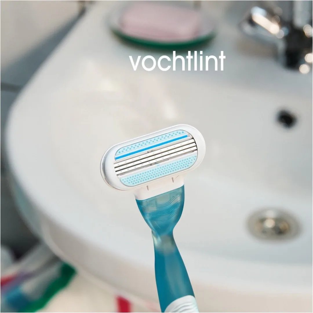 Gillette Venus Smooth Scheersysteem - 3 Bladen - Blauw