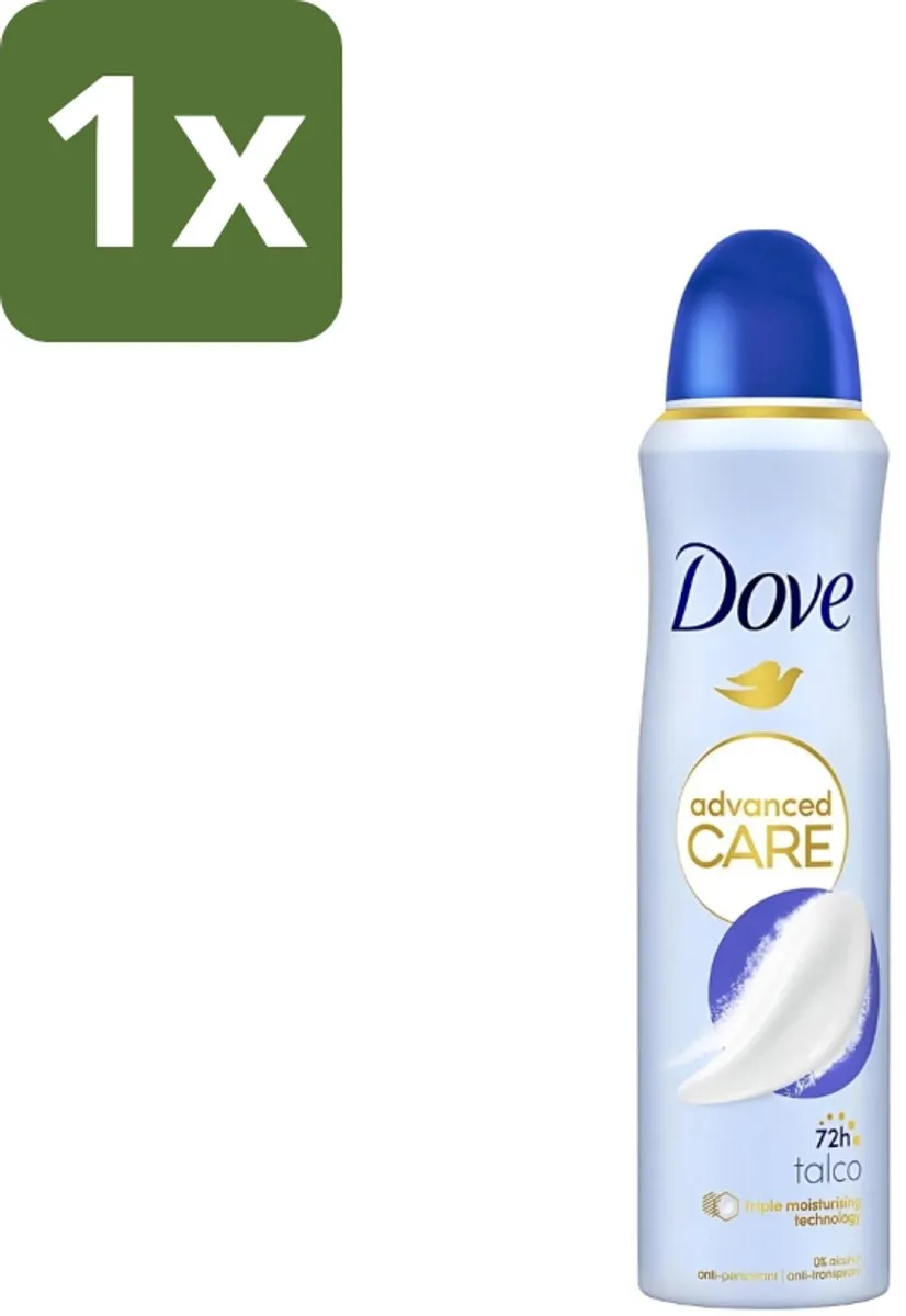 Dove Talco Spray Deodorant 150ml