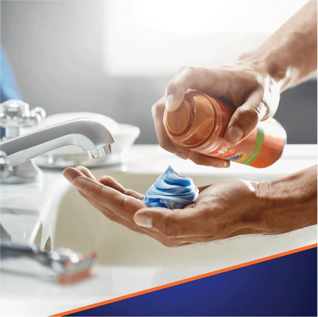 Gillette Fusion5 Ultra Sensitive Scheergel 1200ml - 6 Stuks