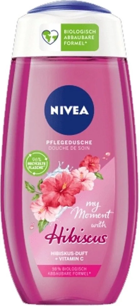 NIVEA My Moment with Hibiscus Douchegel 250ml