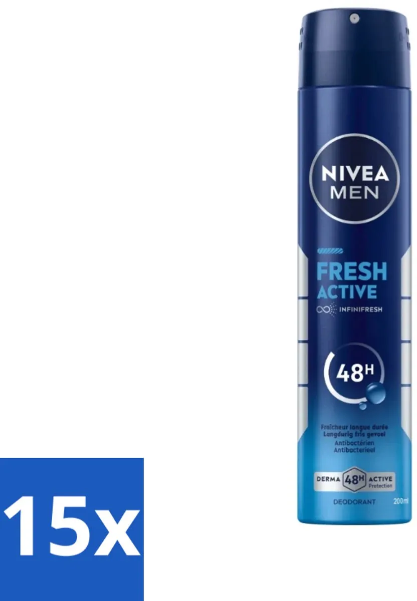 NIVEA MEN Deo Spray Fresh Active 200ml