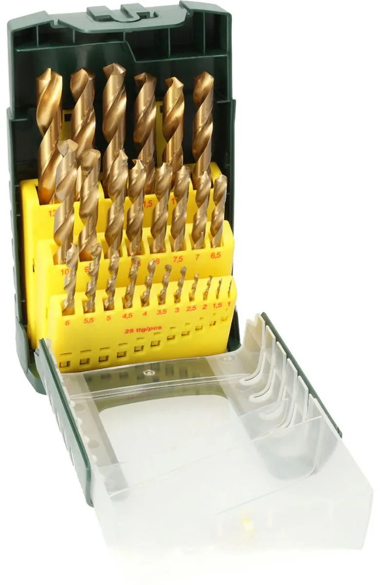 Bosch HSS-TiN Metaalborenset 1-13mm - 25 Stuks