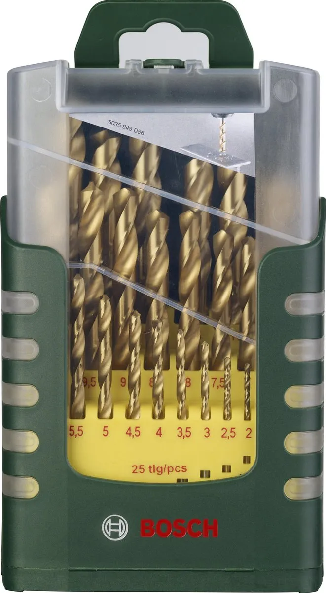 Bosch HSS-TiN Metaalborenset 1-13mm
