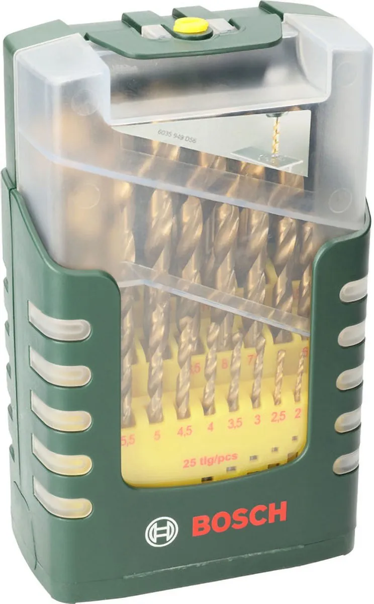 Bosch HSS-TiN Metaalborenset 1-13mm - 25 Stuks