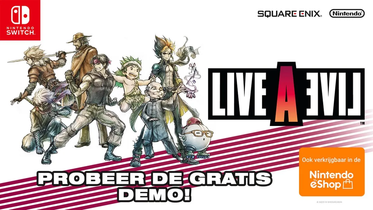 Nintendo LIVE A LIVE Nintendo Switch - Gamecard