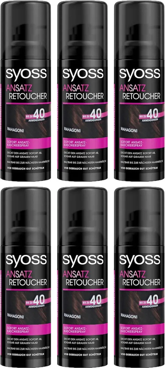 SYOSS Uitgroeispray Donker Mahonie