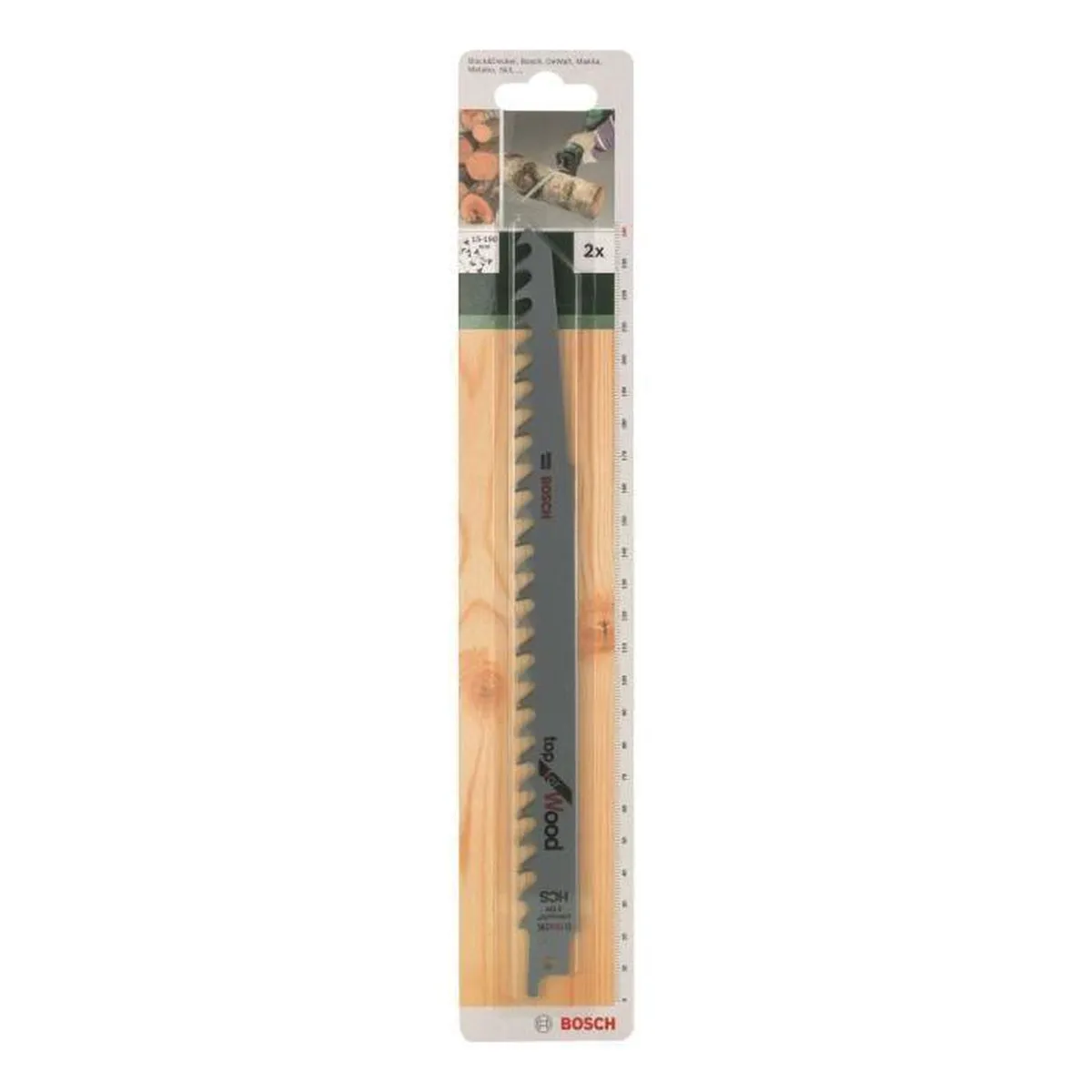 Bosch HCS S 1542 K Decoupeerzaagblad - Hout