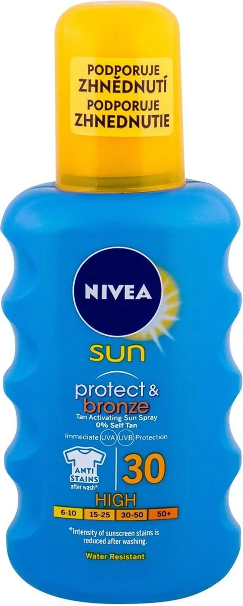 NIVEA Sun Protect & Bronze Zonnespray SPF30 200ml