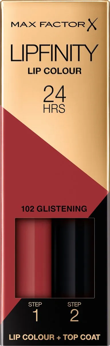 Max Factor Lipfinity 24Hrs Lipstick 102 Glistening - Rood