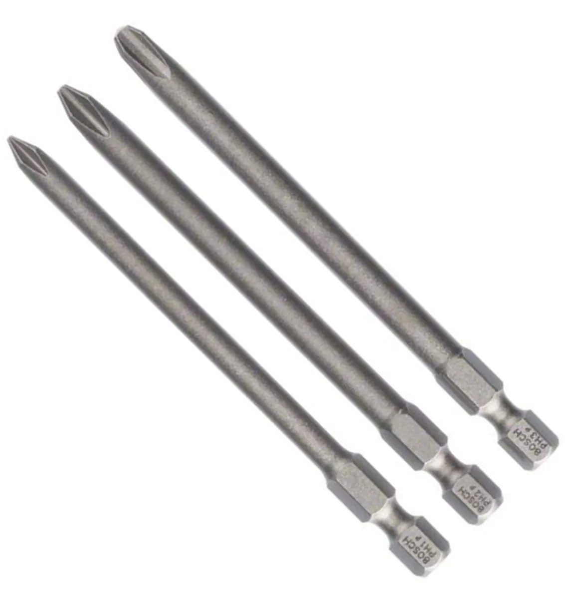 Bosch Bitset XH-TORS/PH1.PH2.PH3 89mm - 3 Stuks