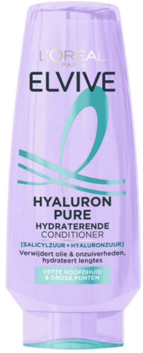 L'Oréal Paris Elvive Hyaluron Pure Conditioner 200ml - 12 Stuks