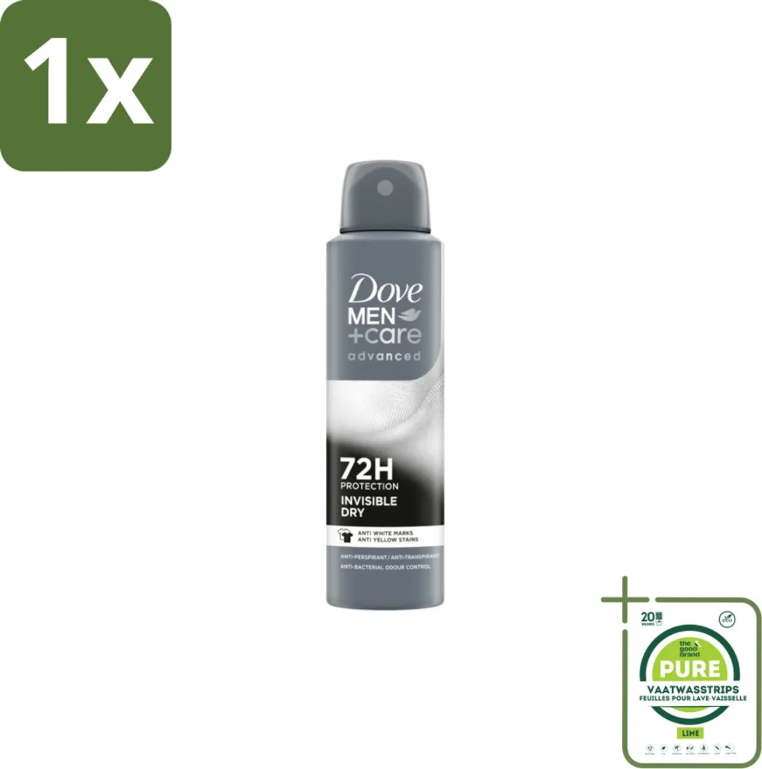 Dove Men+Care Invisible Dry Deodorant Spray 150ml
