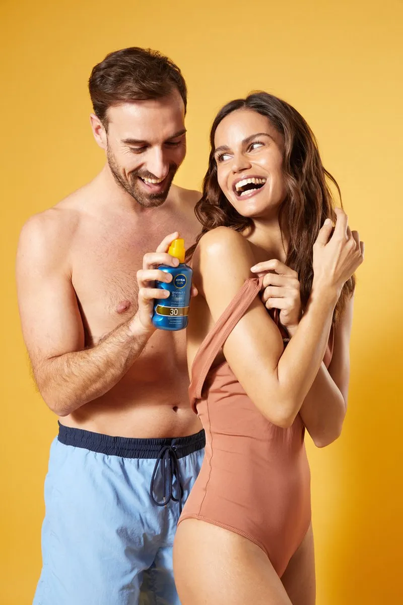 NIVEA SUN Protect & Dry Touch Transparante Zonnebrand Spray SPF 30 - 200ml