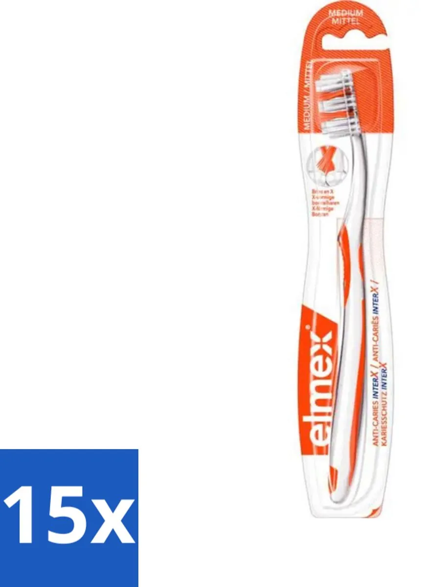 Elmex InterX Medium Tandenborstel