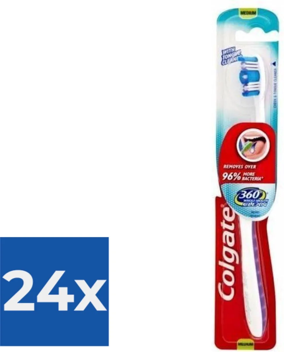 Colgate Whole Mouth Clean Medium Tandenborstel