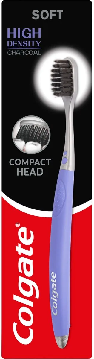 Colgate High Density Charcoal Tandenborstel Zacht