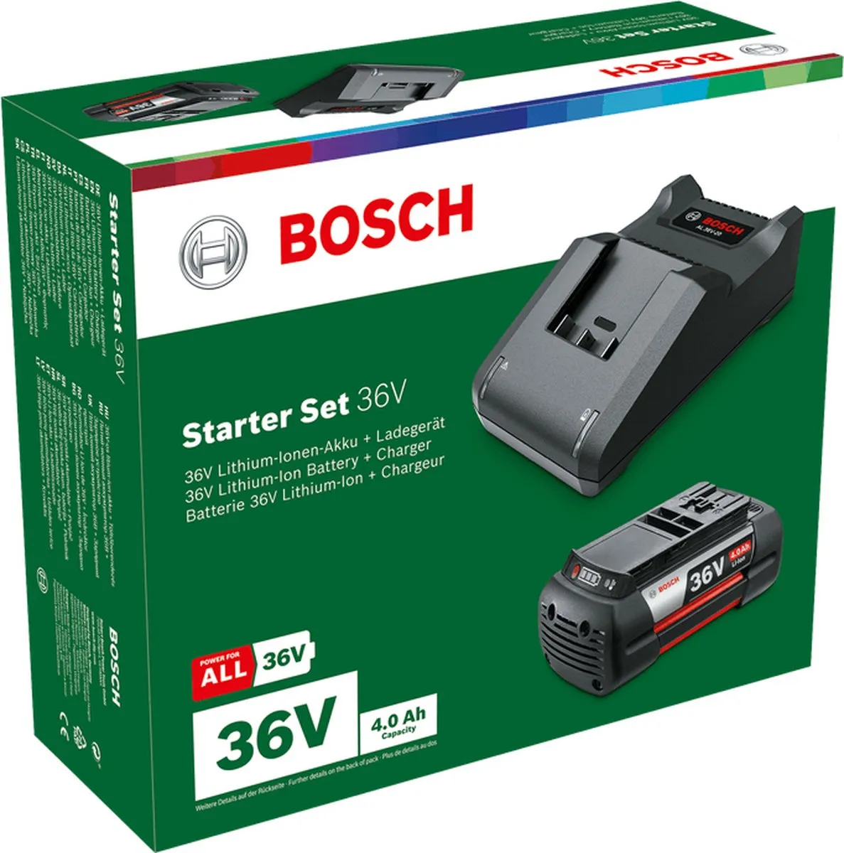 Bosch Starterset 36V GBA 4.0Ah - 4.0Ah Li-Ion - afbeelding 6 van 6