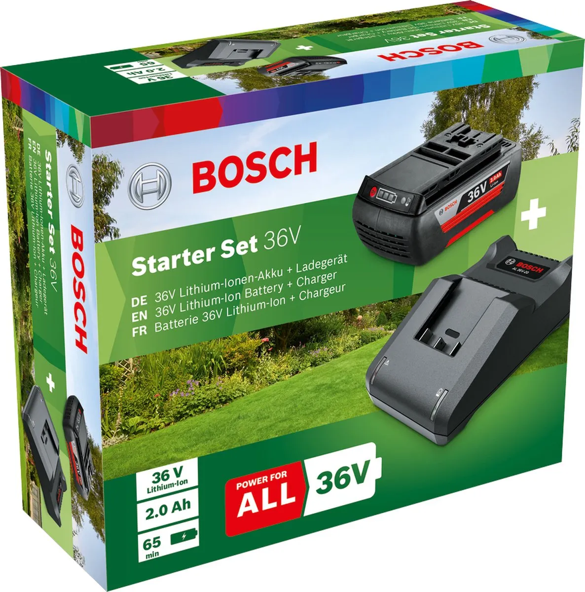 Bosch Starterset 36V GBA 4.0Ah - 4.0Ah Li-Ion