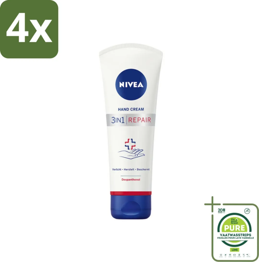 NIVEA Handcrème 3-in-1 Herstel 400ml