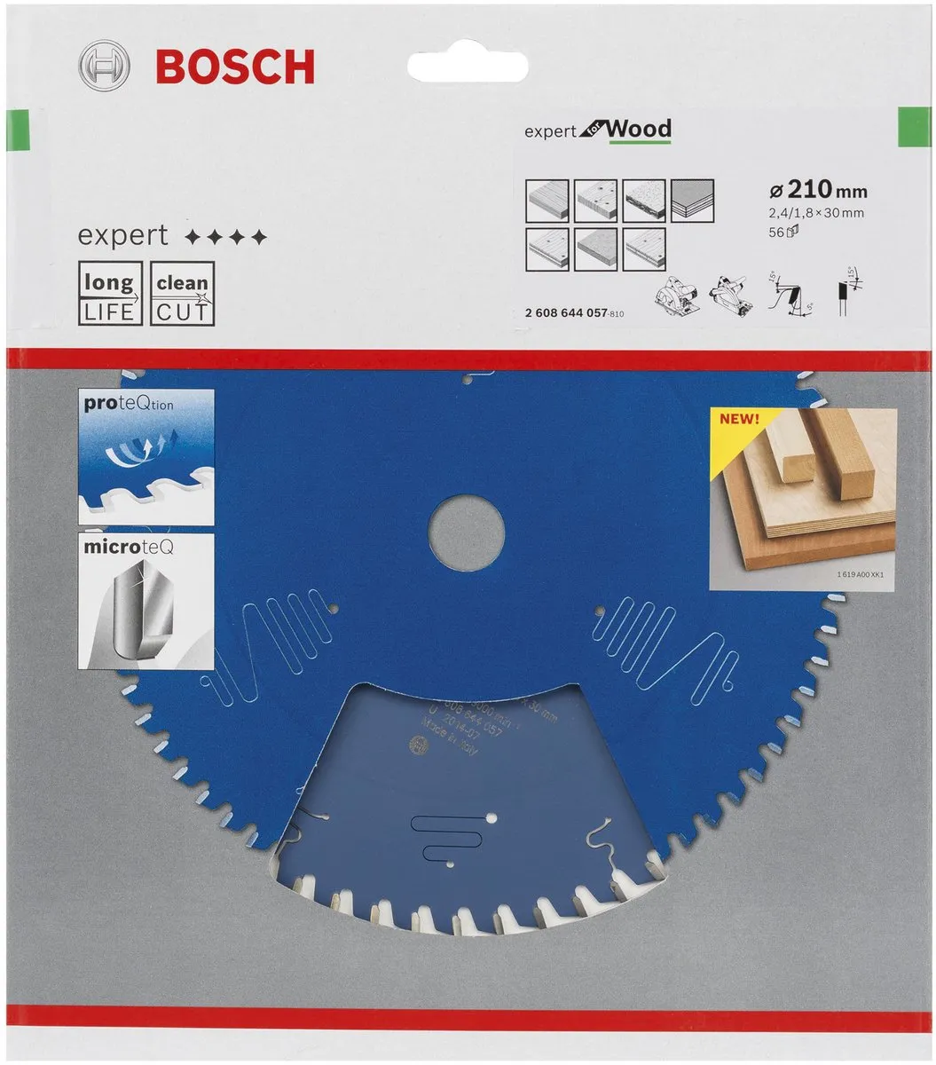 Bosch Expert for Wood Cirkelzaagblad 190mm - 40 Tanden