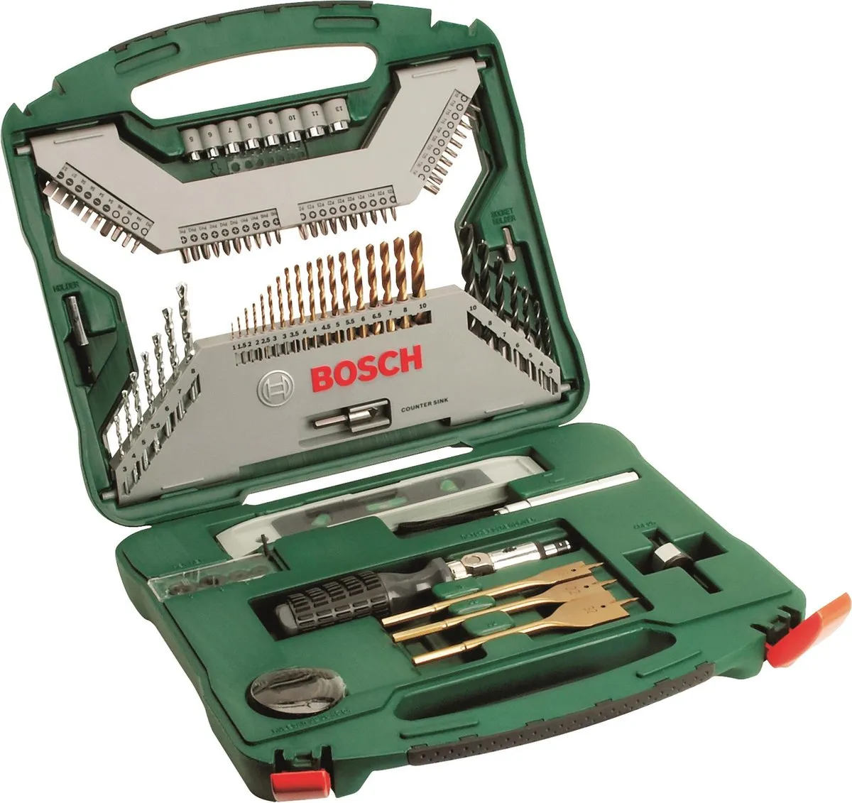 Bosch X-Line Titanium Plus Borenset 100-delig