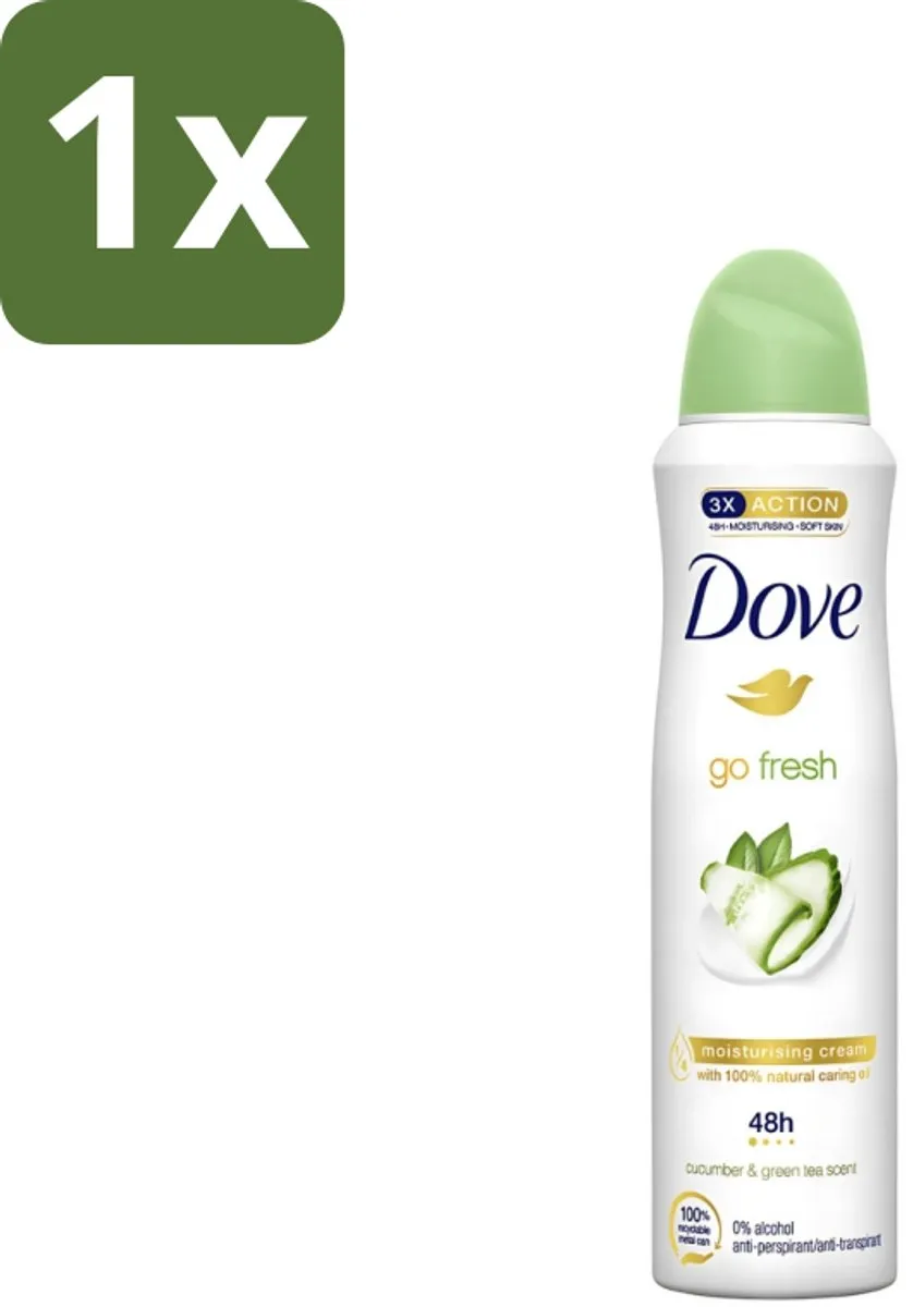Dove Go Fresh Deodorant Spray Cucumber & Green Tea 150ml