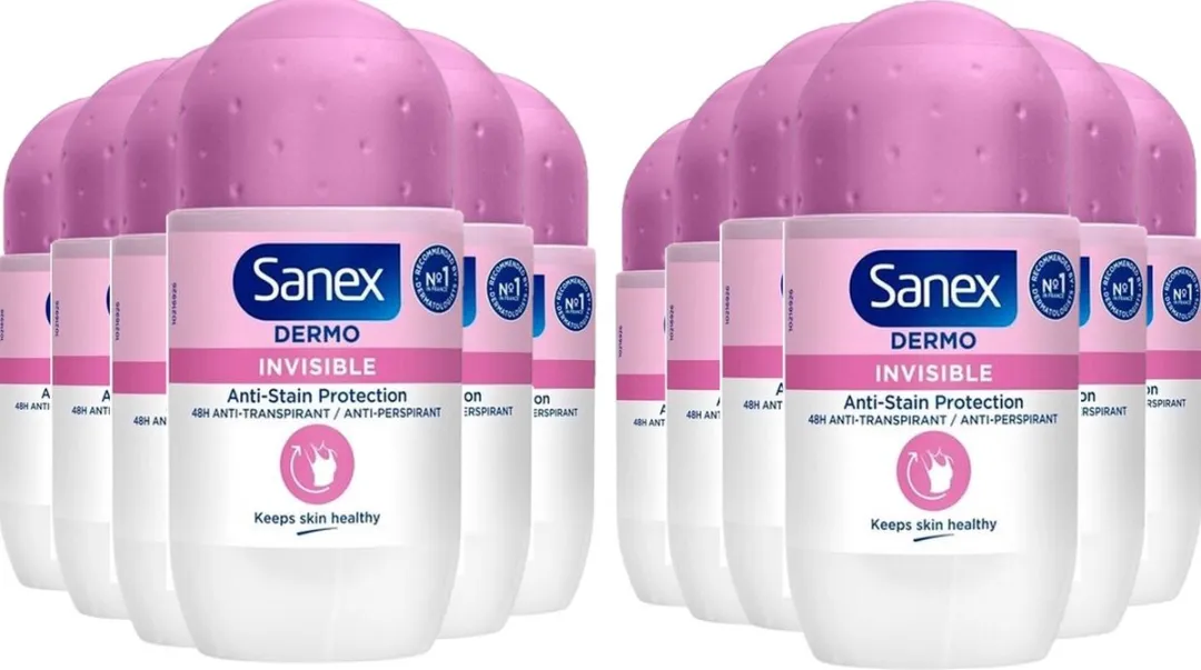 Sanex Deo Roller Dermo Invisible 600ml
