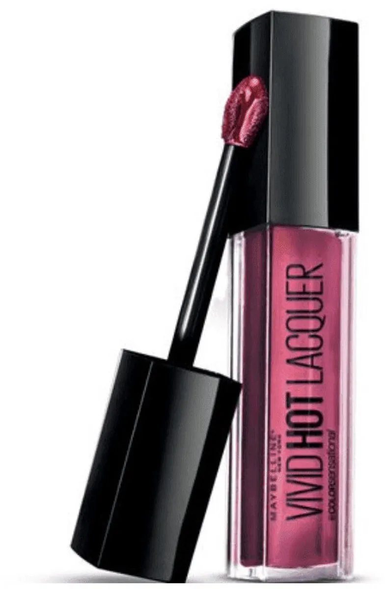 Maybelline New York Vivid Hot Lacquer Lippenstift 66 Too Cute - 7.7ml