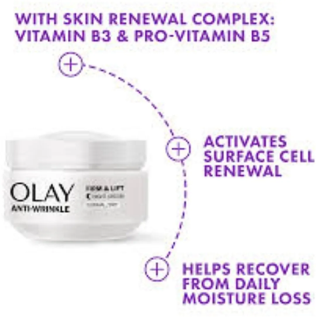 Olay Anti-Wrinkle Firm & Lift Nachtcrème 50ml