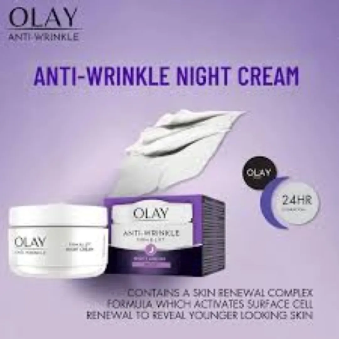 Olay Anti-Wrinkle Firm & Lift Nachtcrème 50ml