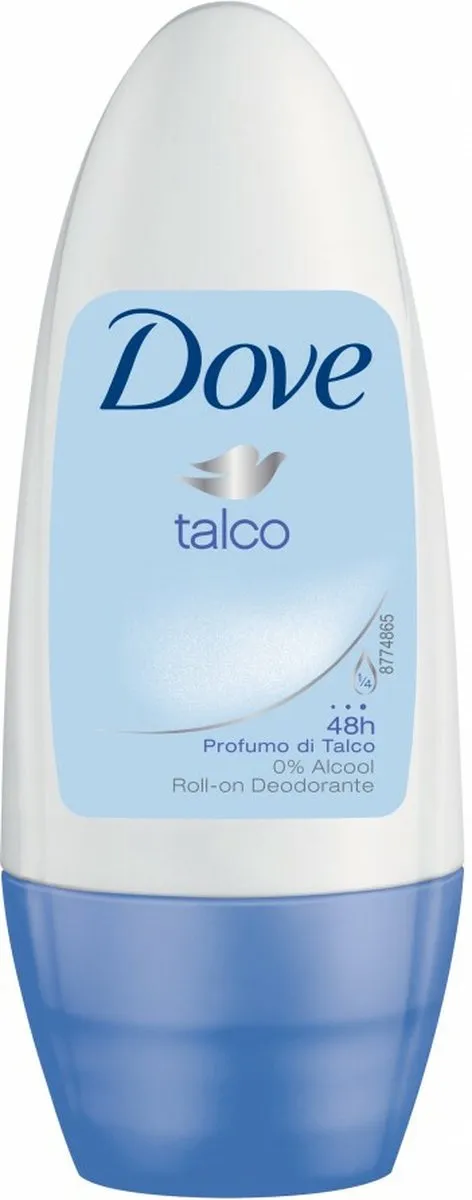Dove Deodorant Roller Talco 50ml
