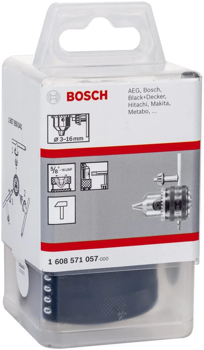 Bosch Tandkransboorhouder 3–16 mm 1608571057