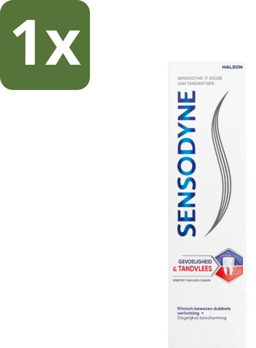 Sensodyne Tandpasta Gevoelige Tanden & Tandvlees 75ml