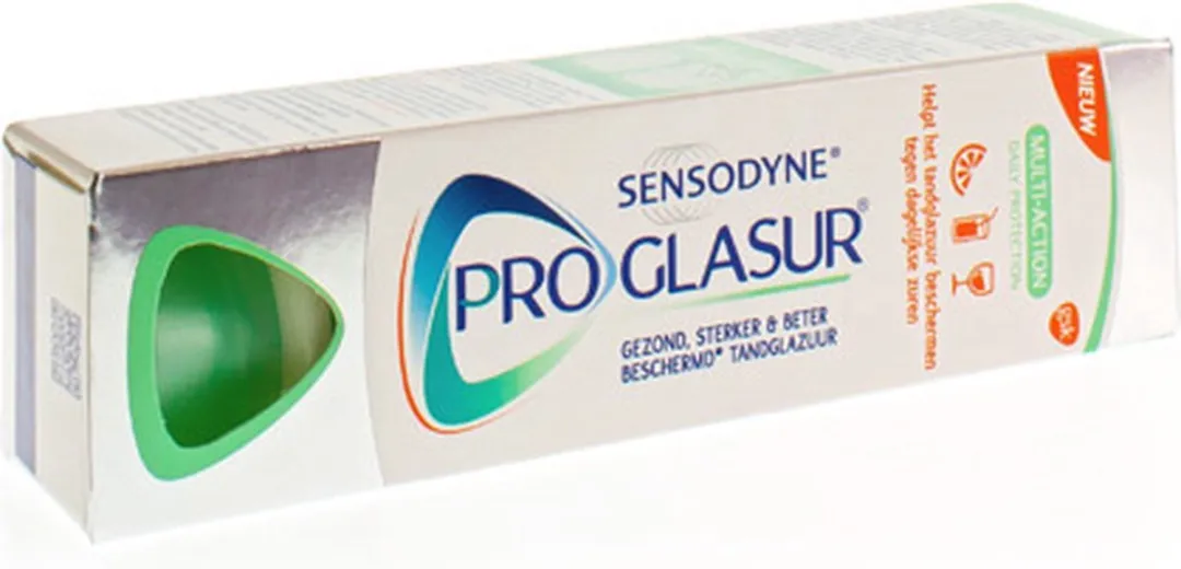 Sensodyne Pro Glasur Daily Protection Tandpasta 75ml - 12 Stuks - afbeelding 6 van 6
