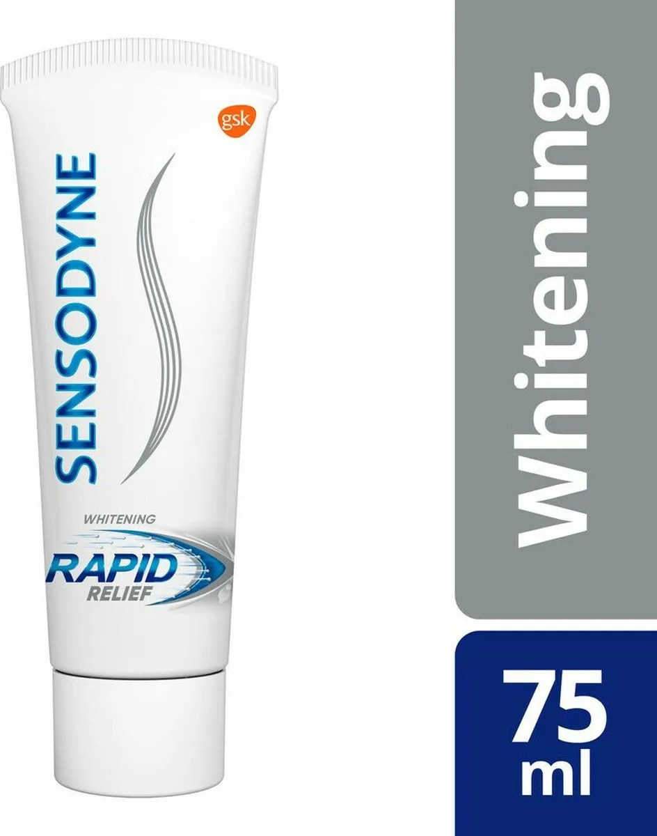 Sensodyne Rapid Relief Whitening Tandpasta 225ml